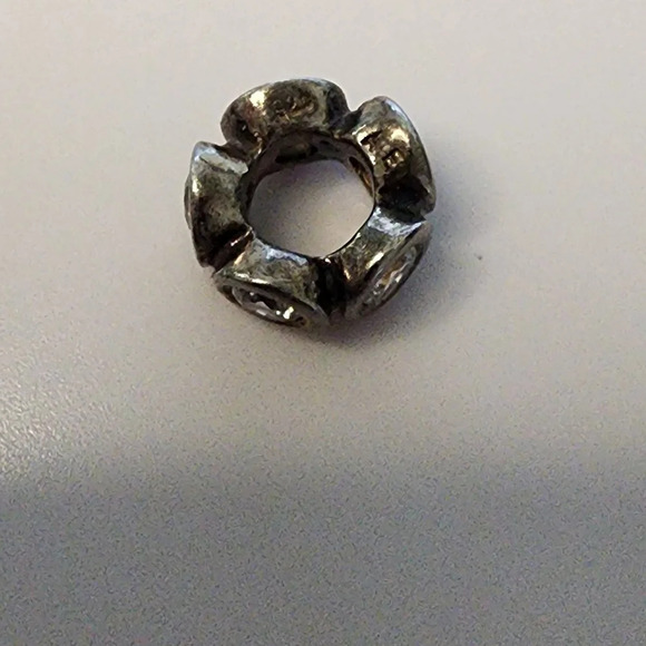PANDORA LIGHTS CLEAR CZ SPACER 925 ALE STERLING SILVER SPACER CHARM - Picture 4 of 7